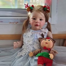 Carina bambola 28" dipinta