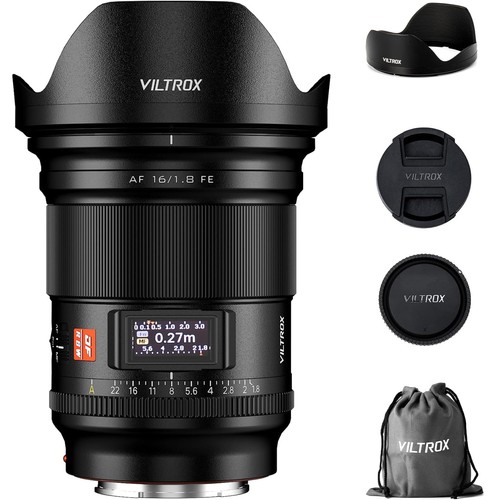 Viltrox f1 8 - 16, fe