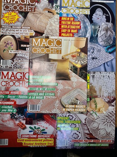 Lot vintage magic crochet - lot,