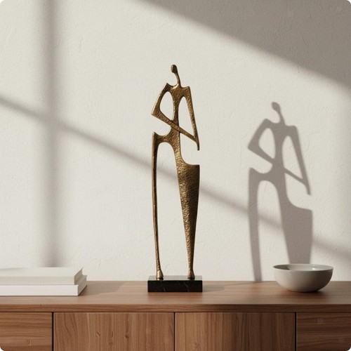 Scultura astratta figura - di,