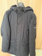 cappotto carhartt parka giaccone colore nero, come nuovo, ottima qualità