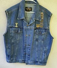 Gilet denim harley - in, harley-davidson