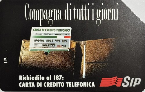 Carta telefonica sip lire - telefonica,