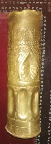 Vaso trench art - vaso, mm