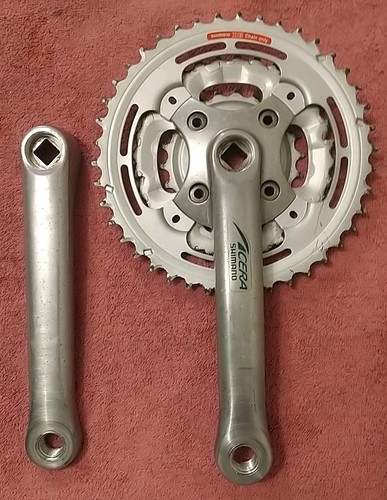 Guarnitura tripla mtb shimano - guarnitura,