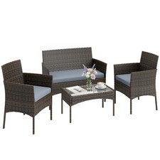 Outsunny Set da Giardino 4pz