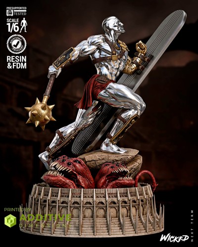 Silver surfer wicked fan - surfer,