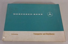 Manuale uso e manutenzione Mercedes-Benz T2 Düdo L 508 D / L 608 D + O 309 D Stand 1/1973