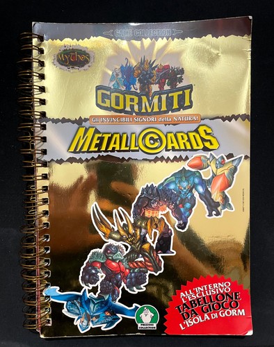 Album gormiti metalcards - album,