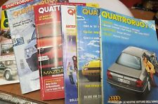 6 NUMERI RIVISTA QUATTRORUOTE ANNI 90 / 2000