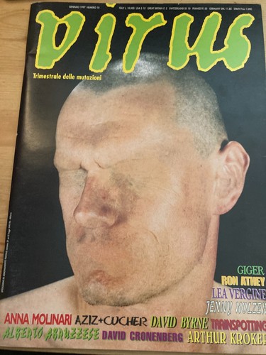 Arte rivista illustrata virus - illustrata,