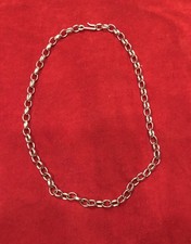 Collana bigiotteria etnica - Catena in metallo leggero - 40 cm - 80 cm aperta