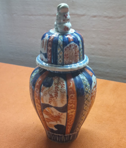 Vaso coppa con coperchio - vaso/coppa,