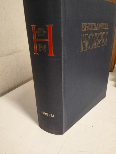 Enciclopedia hoepli volume - hoepli,