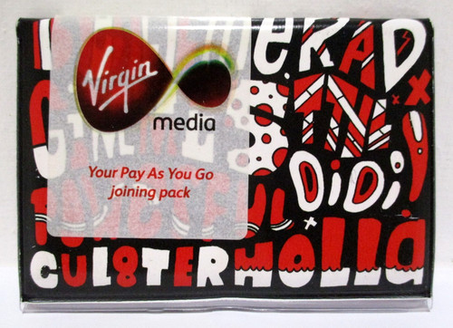 Sim card vintage virgin - card, media