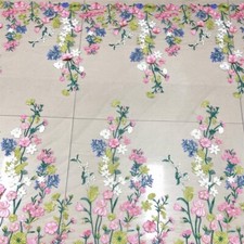 Colorato Floreale Ricamo Pizzo