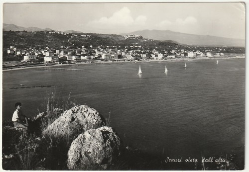 Scauri vista dall alto - vista,