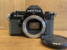 Rara: Quasi Perfetto Pentax K2 Dmd Nero 35mm Film Fotocamera Corpo Da Giappone #