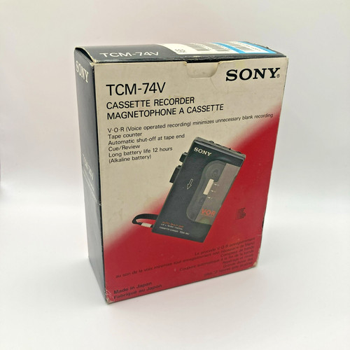 Sony walkman tcm 74v - sony, cassette