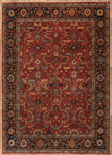 Tappeto tradizionale rosso di