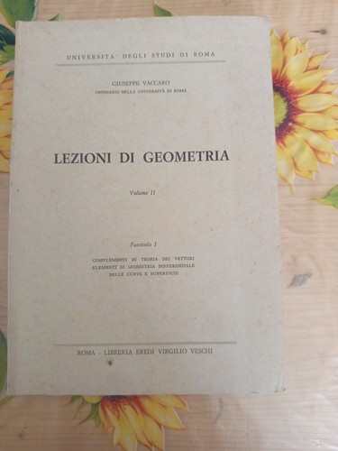 Lezioni geometria vol - lezioni, vol.2