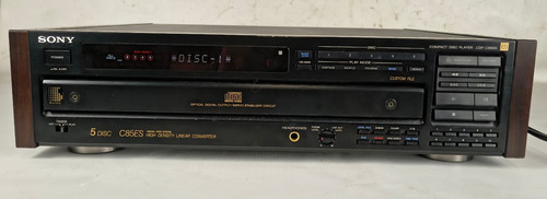 Lettore compact disc - disc, sony