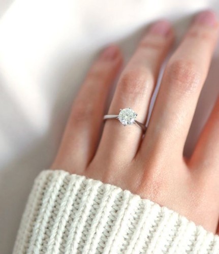 Anello moissanite - anello,