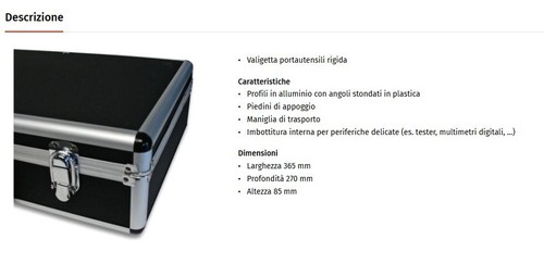 Valigetta portautensili - valigetta,