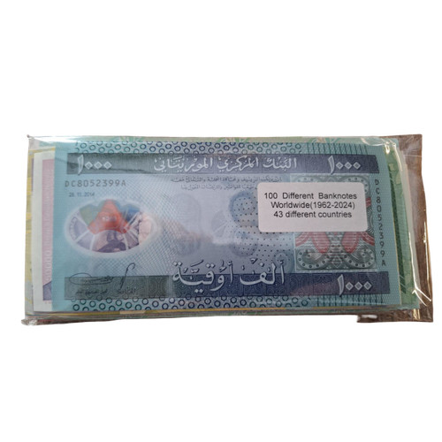 Lotto 100 banconote - di,
