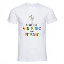 T-Shirt uomo Reggo più GIN