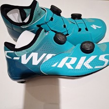 Scarpa da strada Specialized S Works Ares blu laguna UK 6,75 EU 40,5 