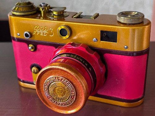 Fed red fotocamera - fotocamera, vintage
