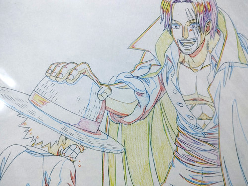 One piece cel print shanks - piece,