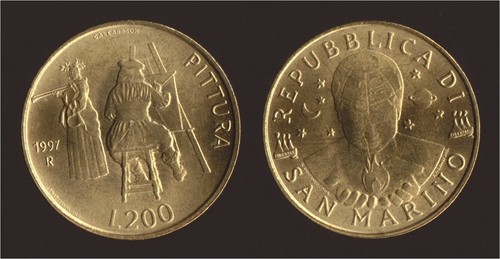 San marino 200 lire - 200, la