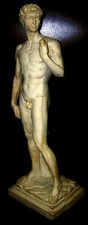 Statua David Michelangelo 16" replica scultura classica