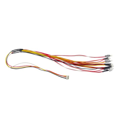 Luci led 2 rosso 4 - led,