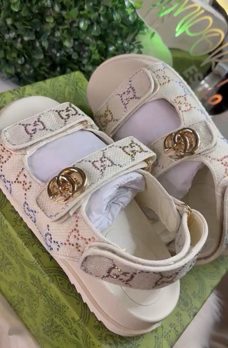 Gucciwhite 36eu sandali - 6w/36eu,