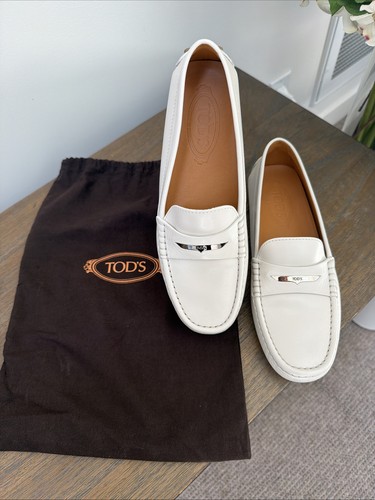 Mocassino donna tods - donna, avorio