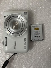 Nikon COOLPIX S6600 fotocamera digitale compatta bianca testata venditore gia...