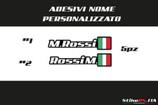 Nome personalizzato Adesivo in