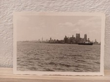Manhattan skyline New York anni 50 foto vernacolare
