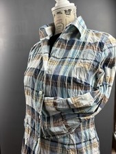 Camicia donna Mad Jude sportiva, sciancrata, lunga a quadri