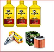 Kit tagliando Bardahl XTC C60 10W50 filtro olio candela Aprilia Pegaso 650 trail