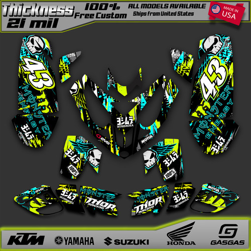 Kit adesivi decalcomanie