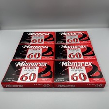 (6) - Memorex DBS 60 min