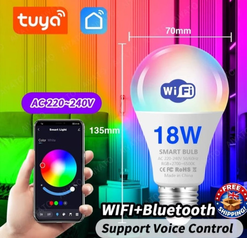 Tuya wifi bluetooth lampadina - tuya,