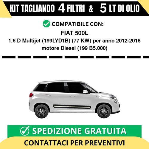 Tagliando per fiat 500l - fiat, d