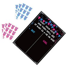  1 Set Adesivi Genere Reveal