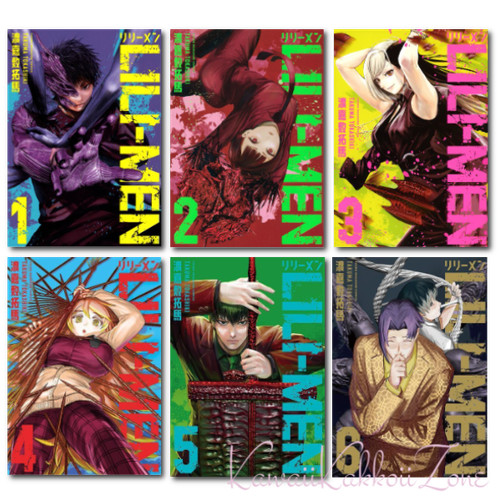 Lili men set fumetti lingua - lili-men,