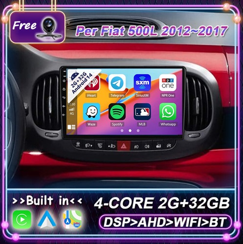 Gps autoradio per fiat - fiat, 500l